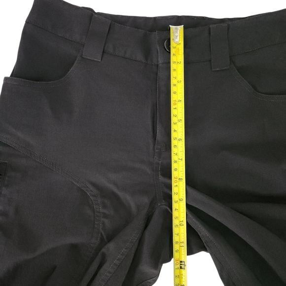 CHLOROPHYLLE rally bermudas shorts stretch black size 6 - Picture 9 of 11